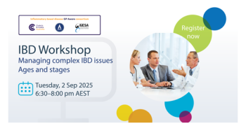 IBD Workshop  - Managing complex IBD issues - Relapse and comorbidity