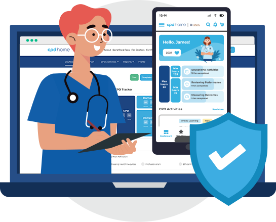 doctors - cpd compliance screen